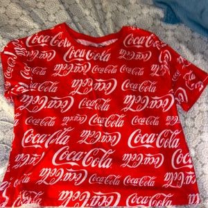 Coca-Cola Brand. Soft material, Crop top